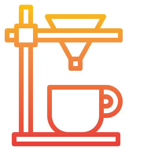 kaffeemaschine itim2101 Gradient icon