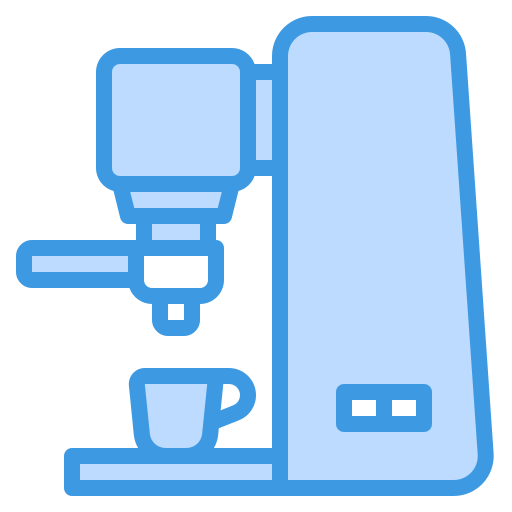 Coffee machine itim2101 Blue icon