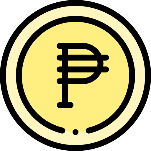 페소 Detailed Rounded Lineal color icon