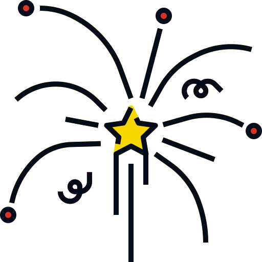 Fireworks Generic Outline Color icon
