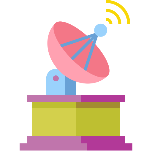 antenna parabolica Generic Flat icona