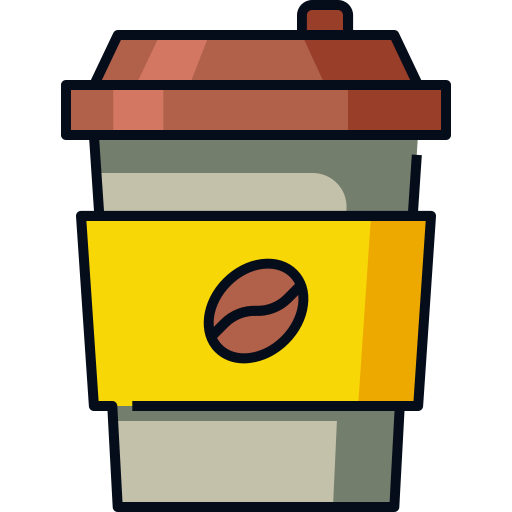 Coffee Generic Outline Color icon