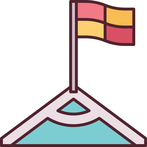 コーナー Generic Outline Color icon
