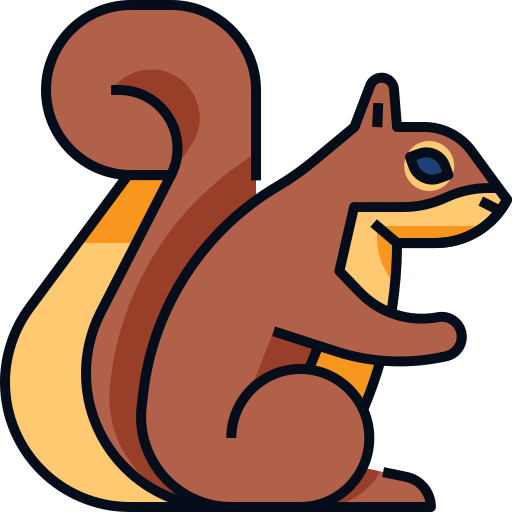 eichhörnchen Generic Outline Color icon