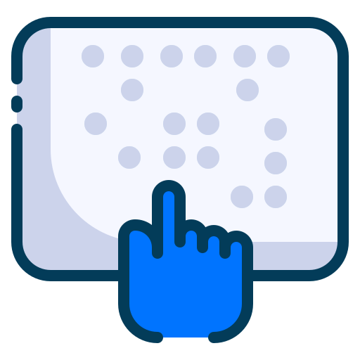 braille Generic Outline Color Icône