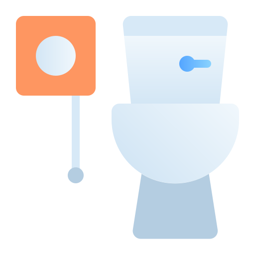 Bathroom Generic Flat Gradient icon