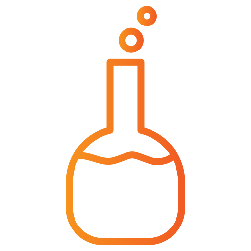 Équipement de laboratoire Generic Gradient Icône