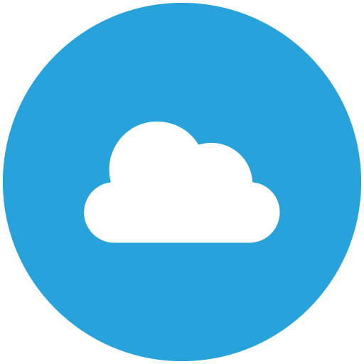 chmura Vector Stall Flat ikona