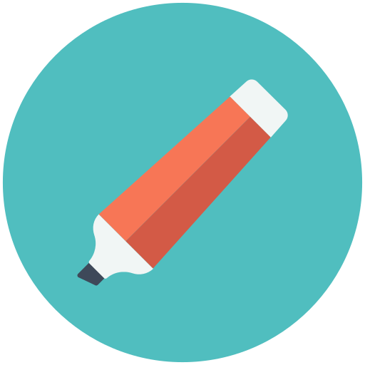 Marker Vector Stall Flat icon