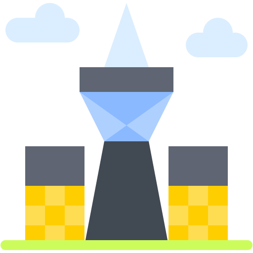 wieża cn Generic Flat ikona