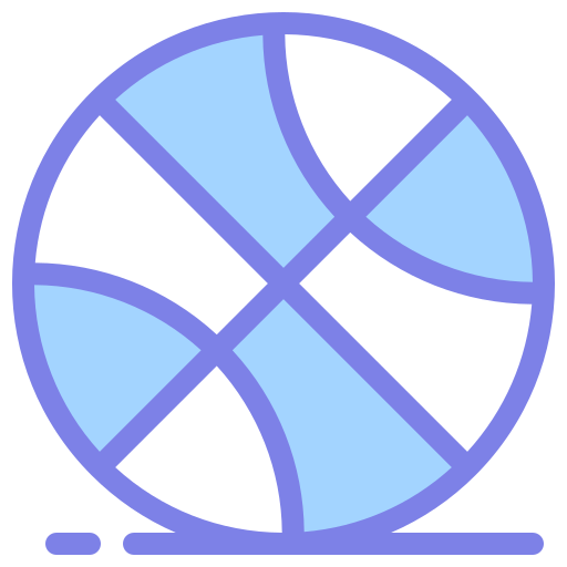 pelota de baloncesto Generic Fill & Lineal icono