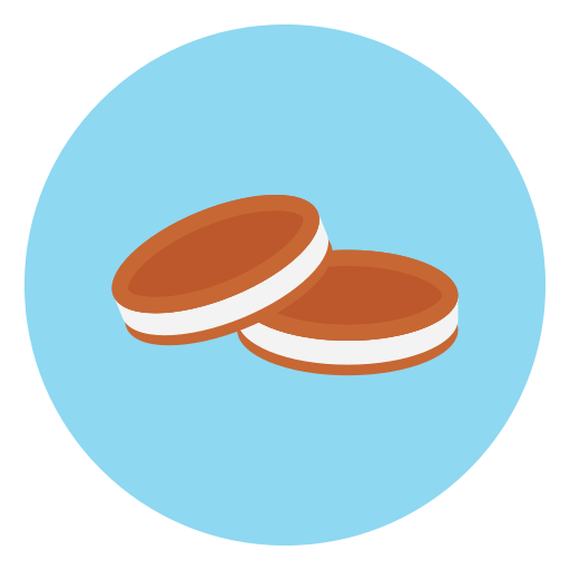 Biscuit Vector Stall Flat icon