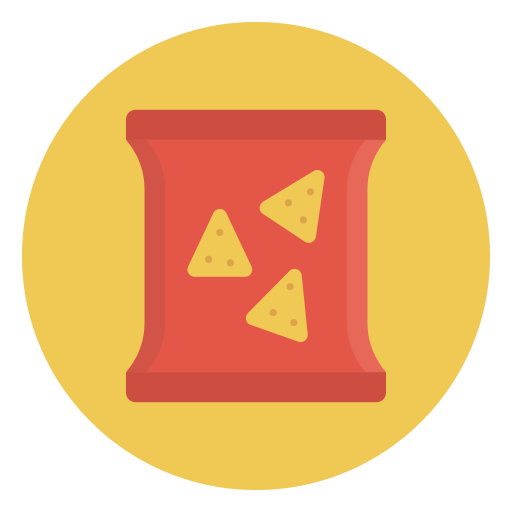 Snack Vector Stall Flat icon