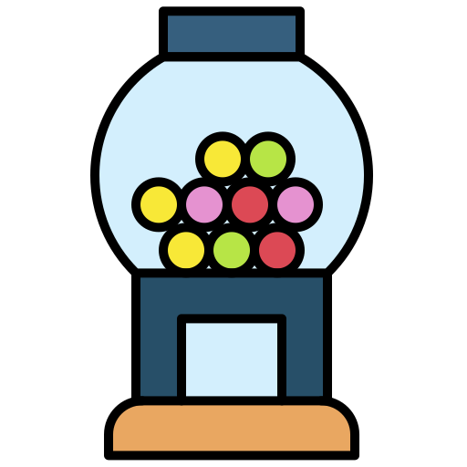 ガムボールマシン Generic Outline Color icon
