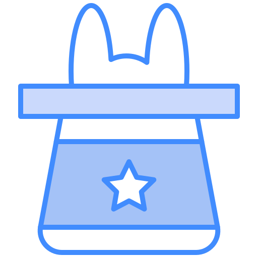 magiczny kapelusz Generic Blue ikona