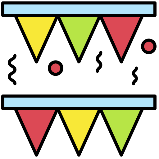 girlanda Generic Outline Color ikona