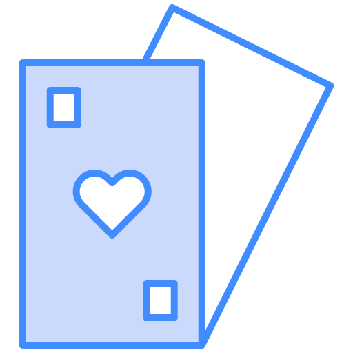 Playing card Generic Blue icon