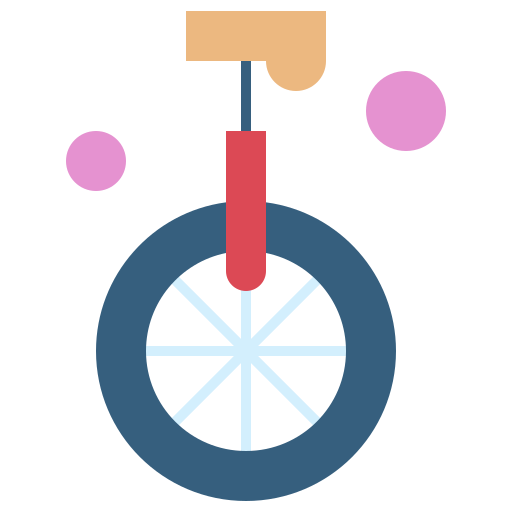 monocycle Generic Flat Icône