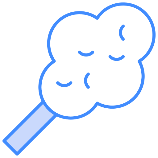 Cotton candy Generic Blue icon