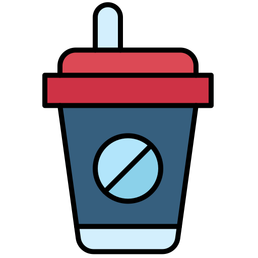 飲料 Generic Outline Color icon