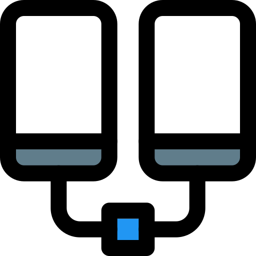 연결 Pixel Perfect Lineal Color icon