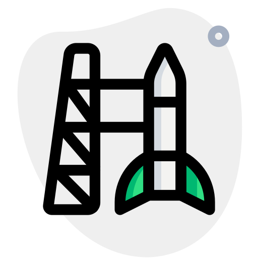 raket lancering Generic Rounded Shapes icoon