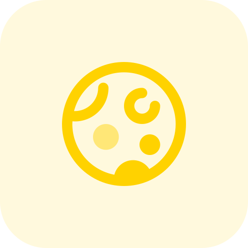 土星 Pixel Perfect Tritone icon