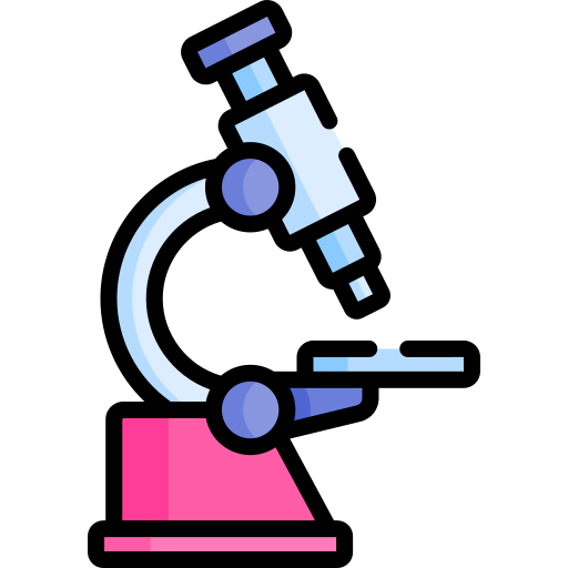 microscopio Special Lineal color icona