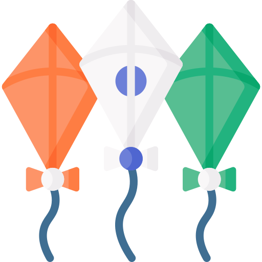 Kites Special Flat icon
