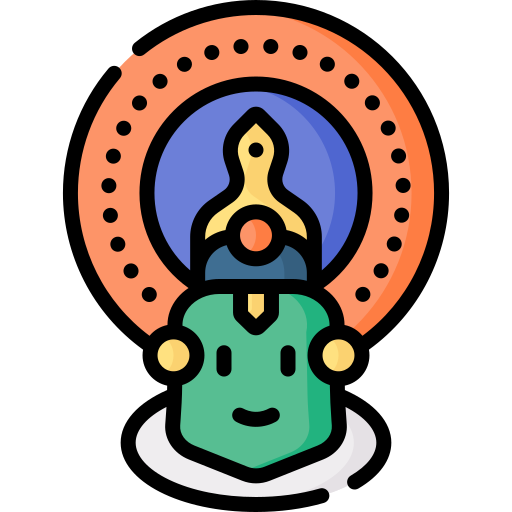 kathakali Special Lineal color icon