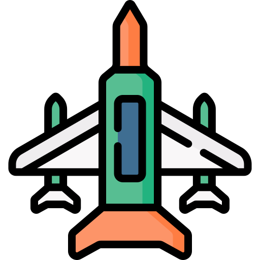 jet da combattimento Special Lineal color icona