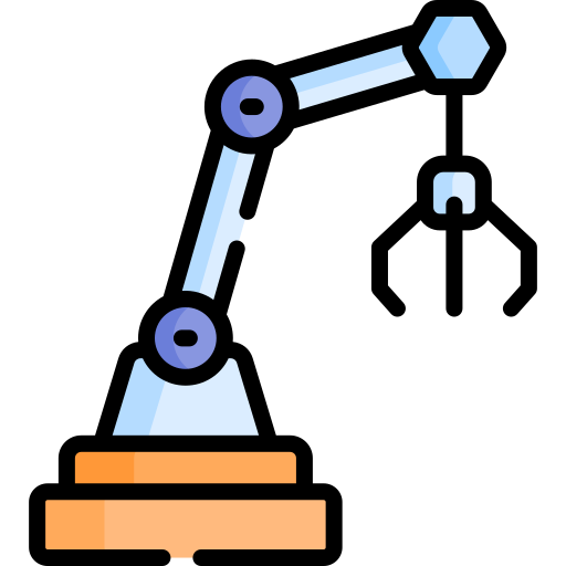 Robotic arm Special Lineal color icon