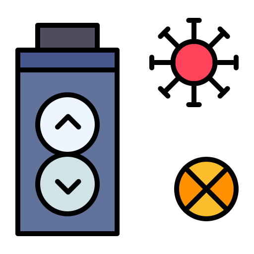 Virus transmission Generic Outline Color icon