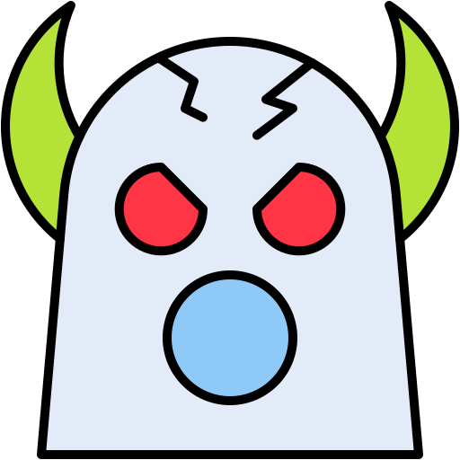 Evil Generic Outline Color icon