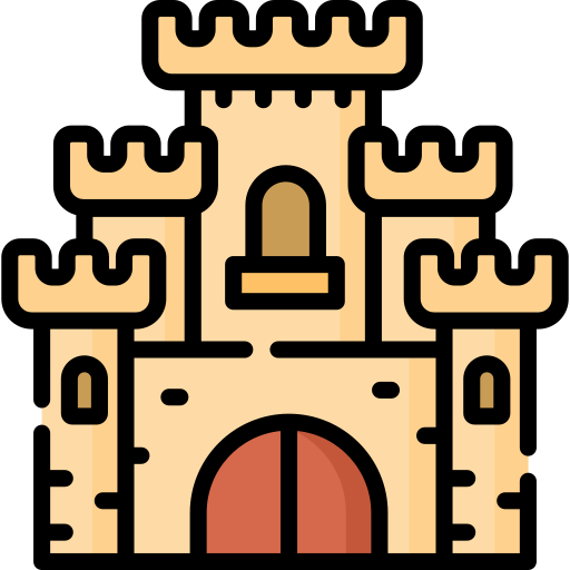 Castle Special Lineal color icon