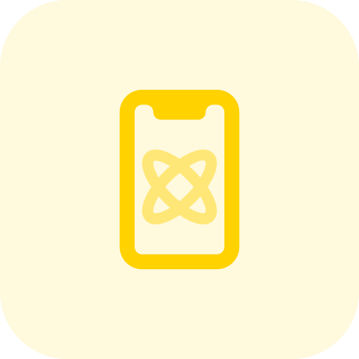 Smartphone Pixel Perfect Tritone icon