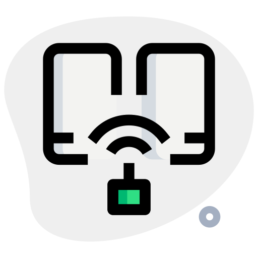 Wireless connectivity Generic Rounded Shapes icon