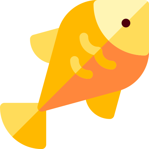 Рыба Basic Rounded Flat иконка