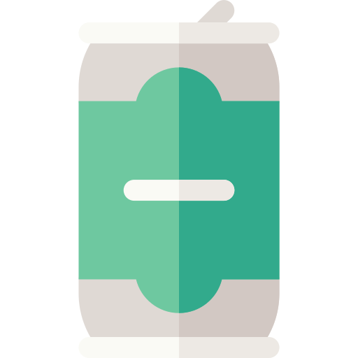 Beer can Basic Rounded Flat icon