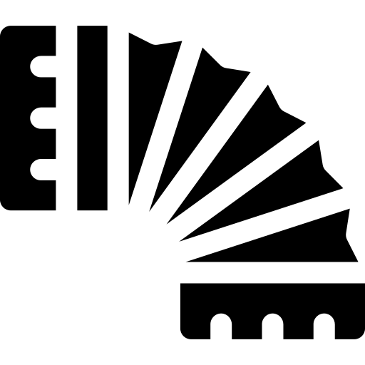 accordéon Basic Rounded Filled Icône