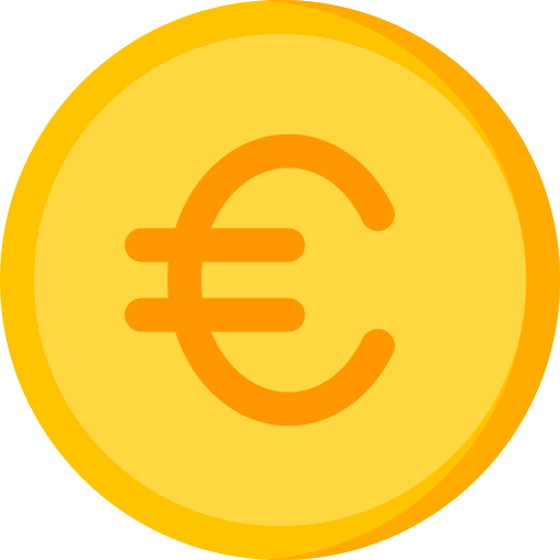 Euro coin Special Flat icon