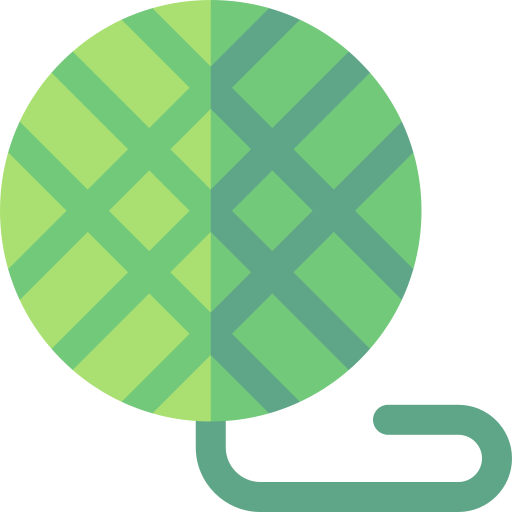 Yarn ball Basic Rounded Flat icon