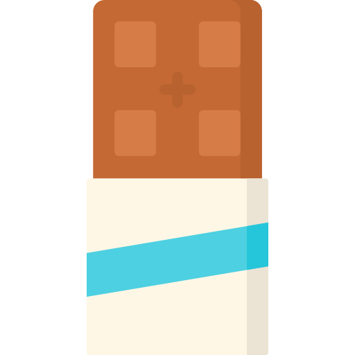 barra de chocolate Special Flat icono