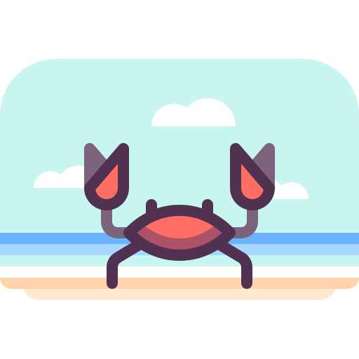 Crab Special Meteor Lineal color icon