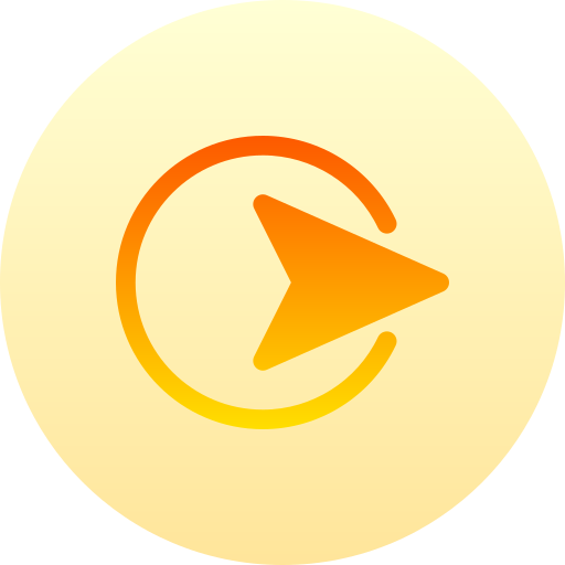 Pointer Basic Gradient Circular icon