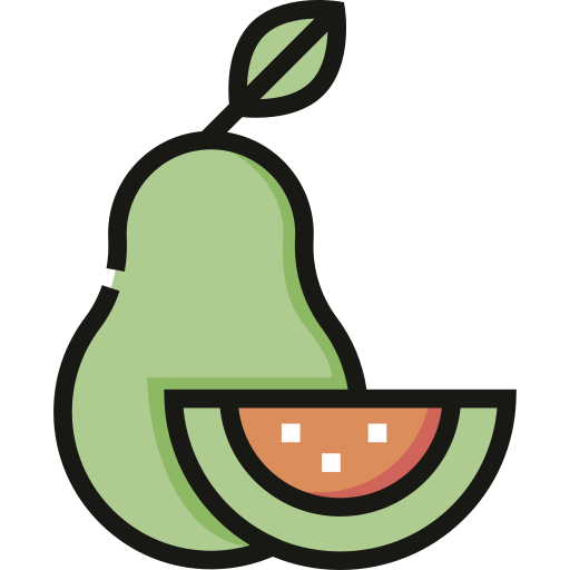 Guava Detailed Straight Lineal color icon