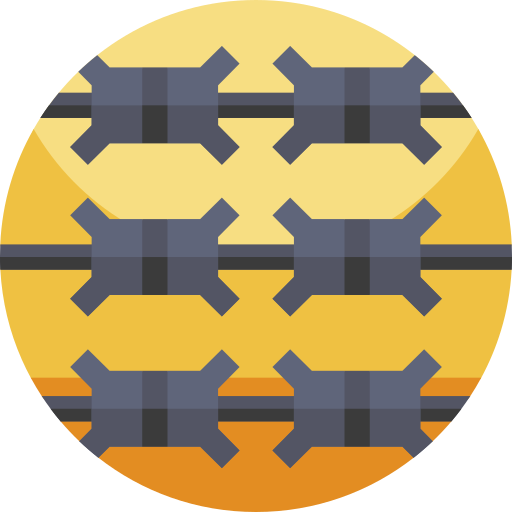 stacheldraht Geometric Flat Circular Flat icon