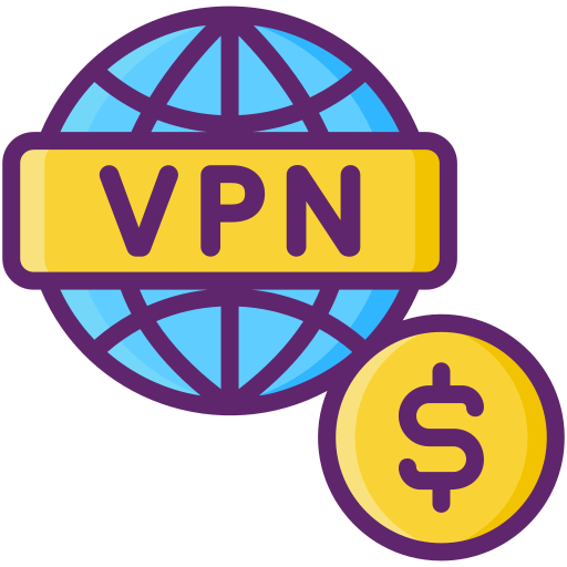 vpn Flaticons Lineal Color icoon