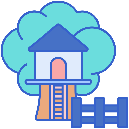 boomhut Flaticons Lineal Color icoon