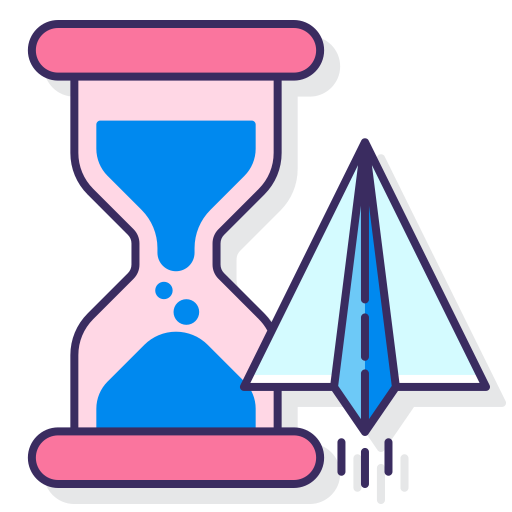 Time management Flaticons Lineal Color icon